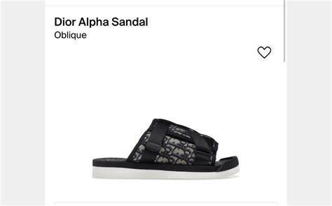 dior alpha slides dhgate.